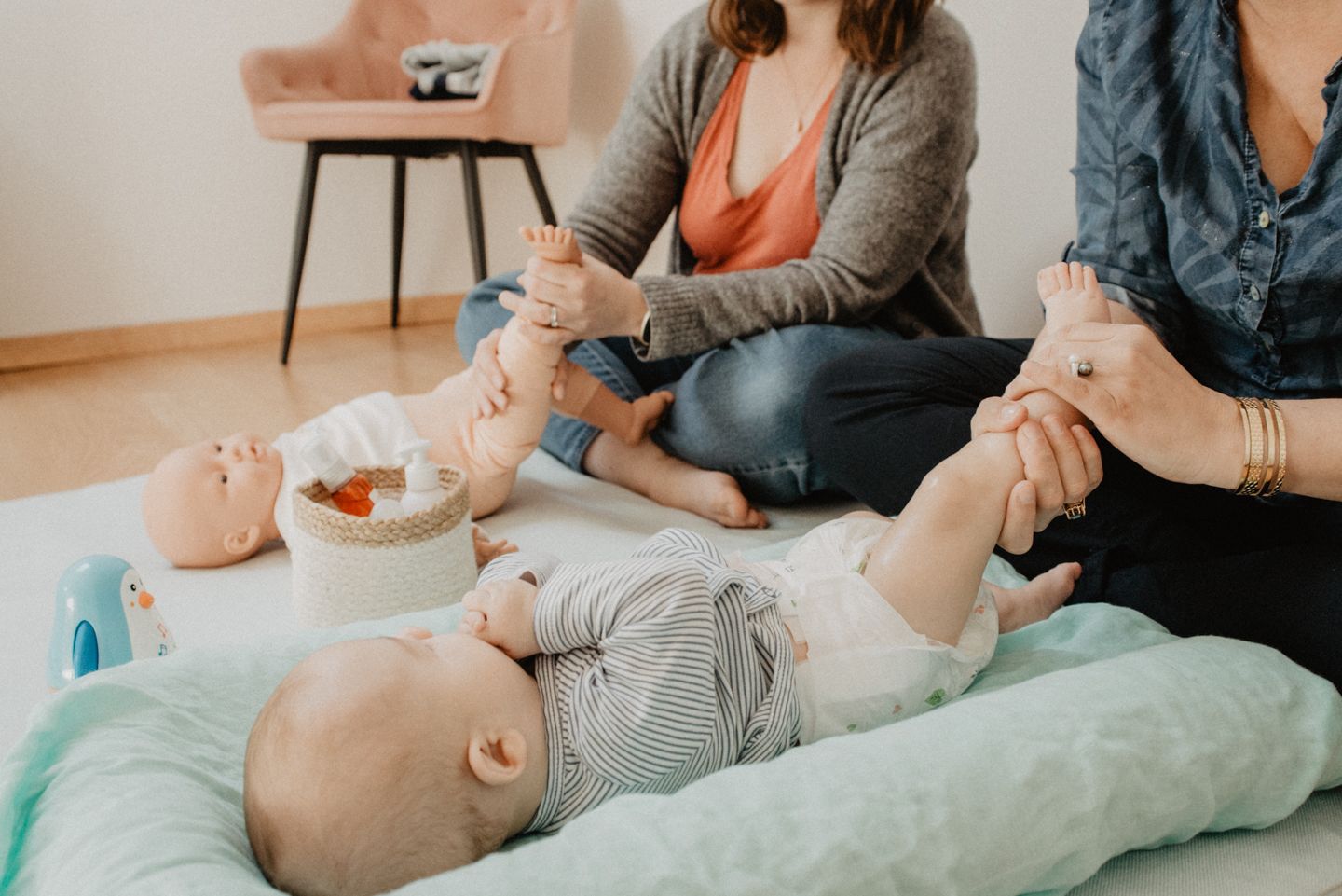 Massage bébé 